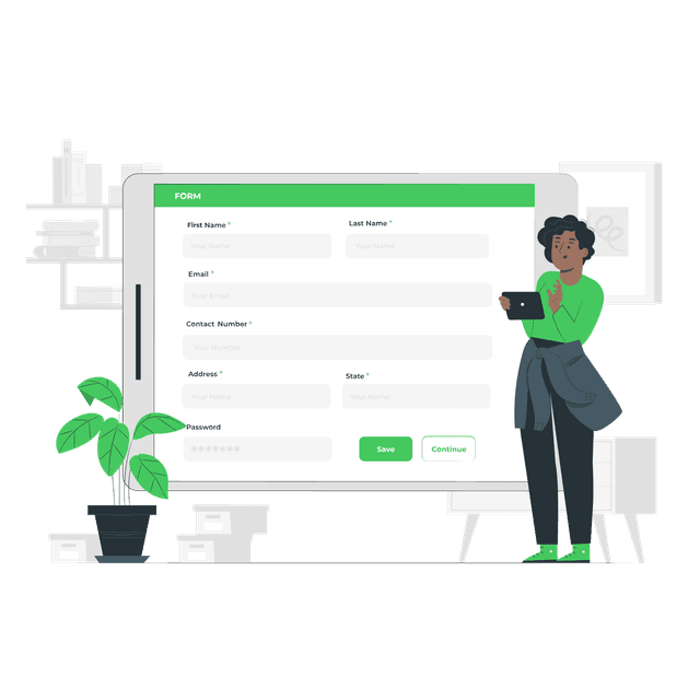 Form Builder Illustration